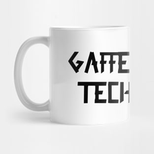 Gaffer tape technician Black Tape Mug